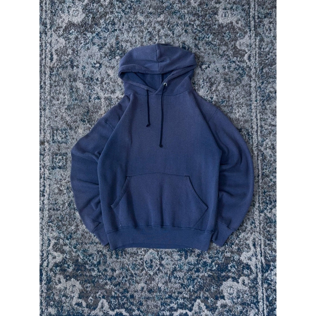 Vintage 90s Wear Guard Blank Hooded Pullover Sweatshirt Size Small