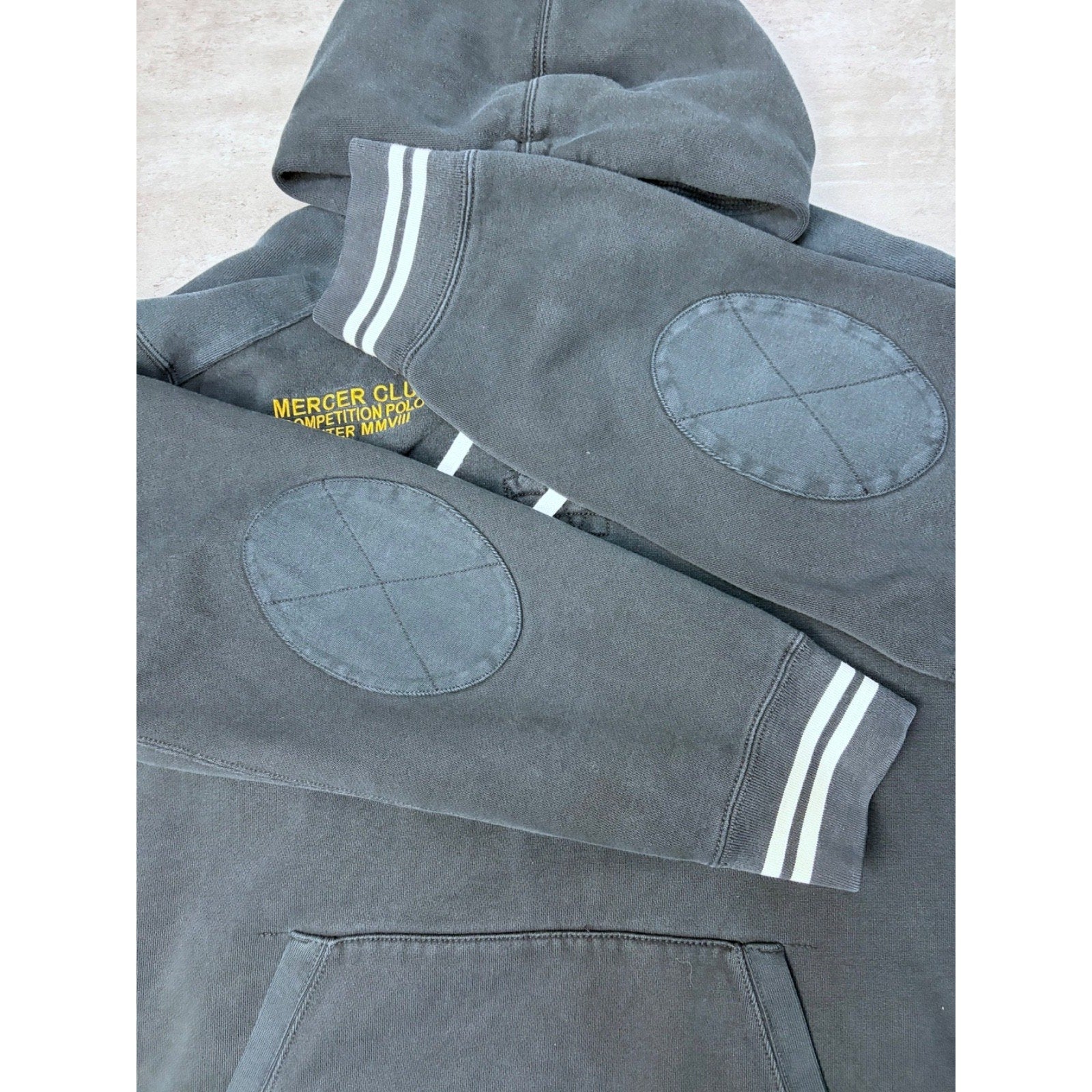 Vintage Polo Ralph Lauren Embroidered Crest Graphic Hooded Sweatshirt Size 2XL