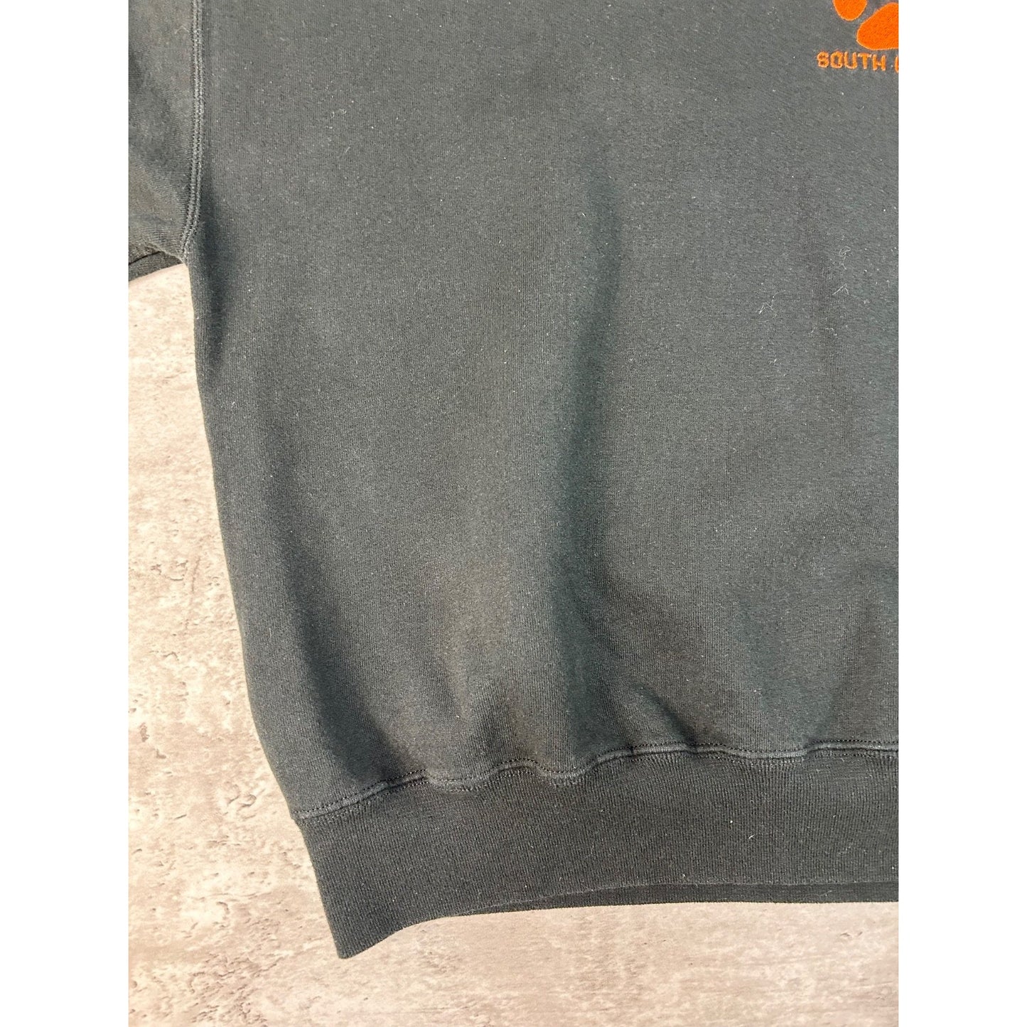 Vintage 90s South Hadley Collegiate Embroidered Logo Spellout Sweatshirt Large