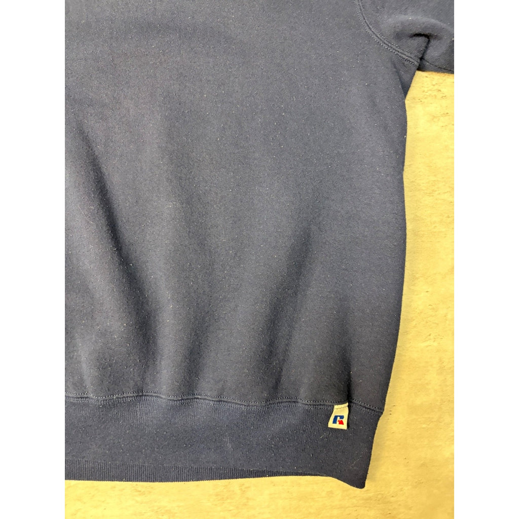 Vintage 90s Russell Athletics Blank Pullover Crewneck Sweatshirt Size Large