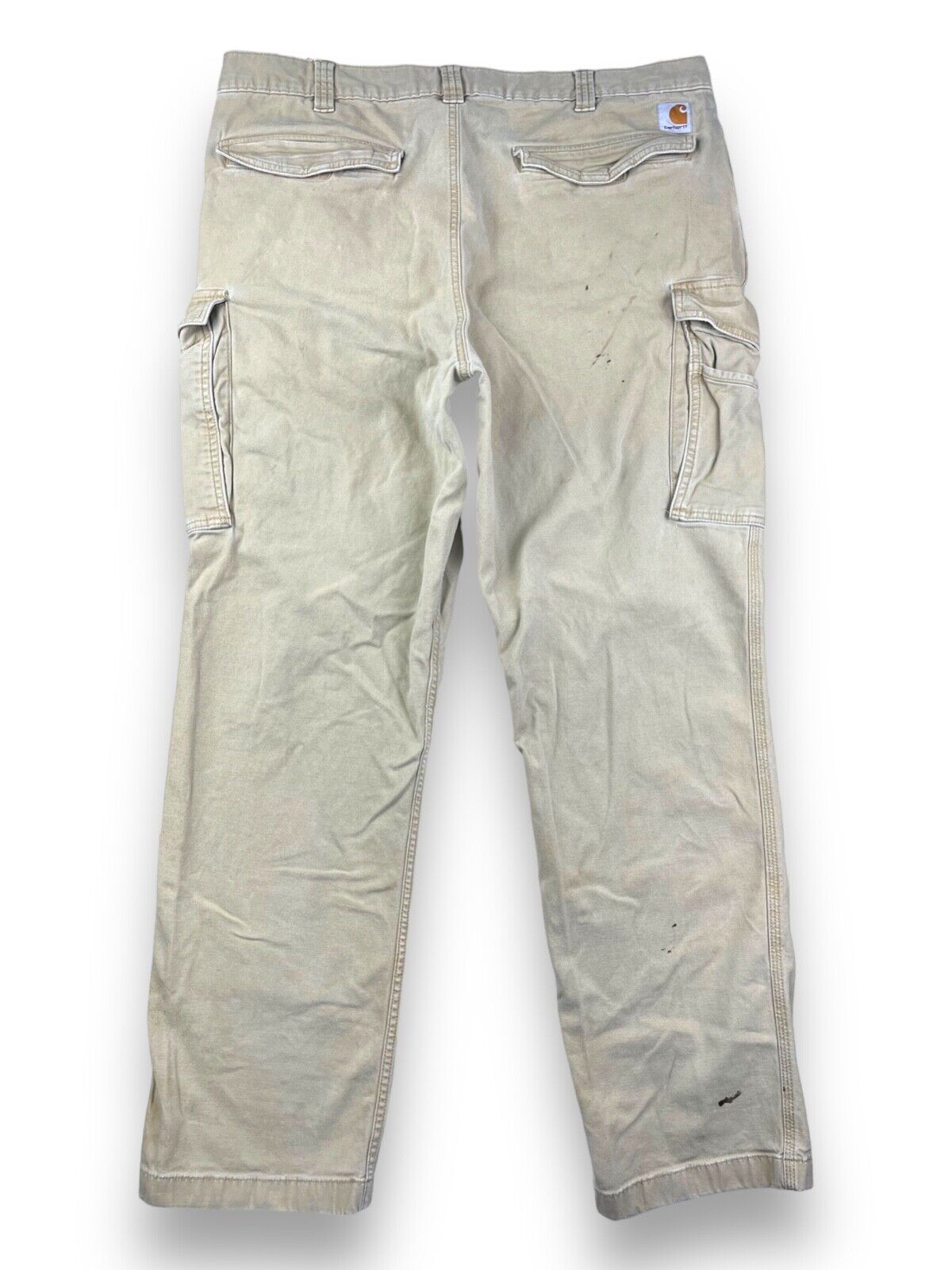 Carhartt Workwear Cargo Tactical Style Relaxed Fit Pants Size 38W Beige