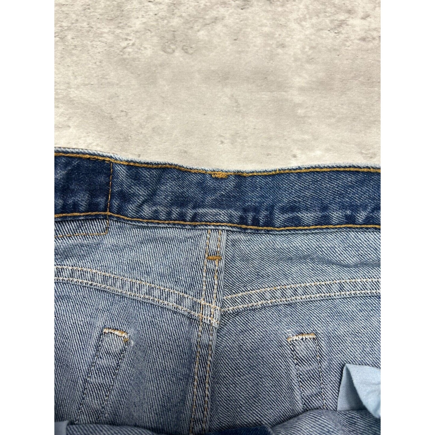 Vintage 80s Levis Orange Tab Dark Wash Denim Pants Size 30 Blue