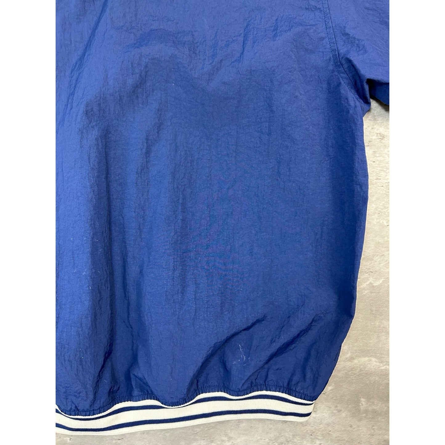 Vintage 90s Nike Embroidered Swoosh Nylon Pullover Windbreaker Jacket Size XL