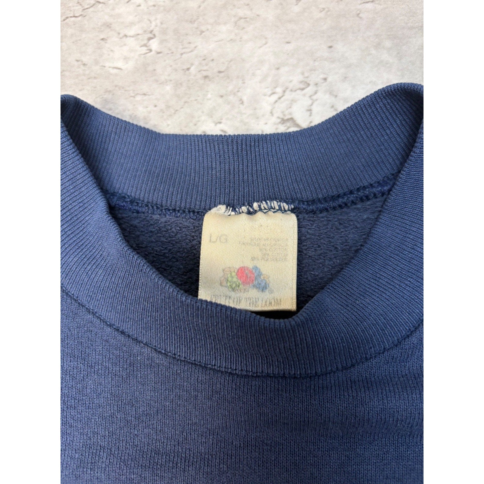 Vintage University Of Guelph Collegiate Plaid Spellout Sweatshirt Size Large
