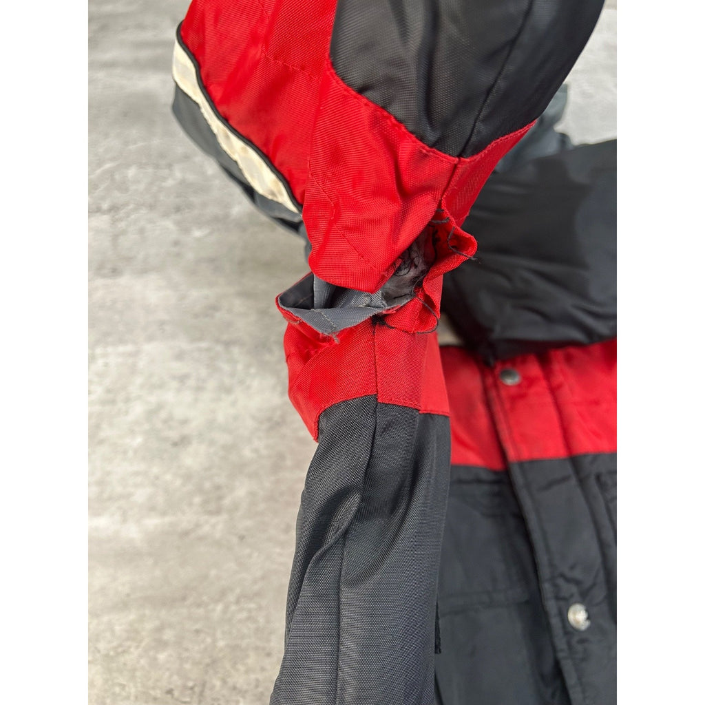 Vintage 90s Polaris Embroidered Logo Full Zip Insulated Jacket Size Large