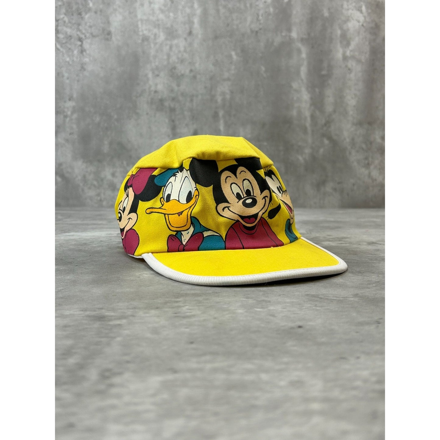 Vintage 80s/90s Disney Mickey Mouse & Friends Graphic Hat OSFA