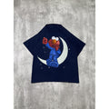 Vintage 90s Elmo Glow In The Dark Cartoon Graphic Tv Show T-Shirt Size Large