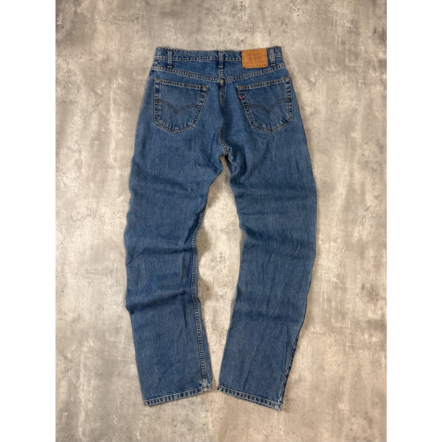 Vintage 90s Levis Red Tab Medium Wash Denim Pants Size 34 Blue