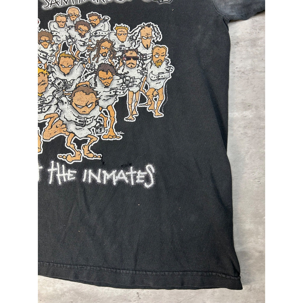 Vintage 2000 Metallica Summer Sanatorium Rock Music Tour Graphic T-Shirt Sz L
