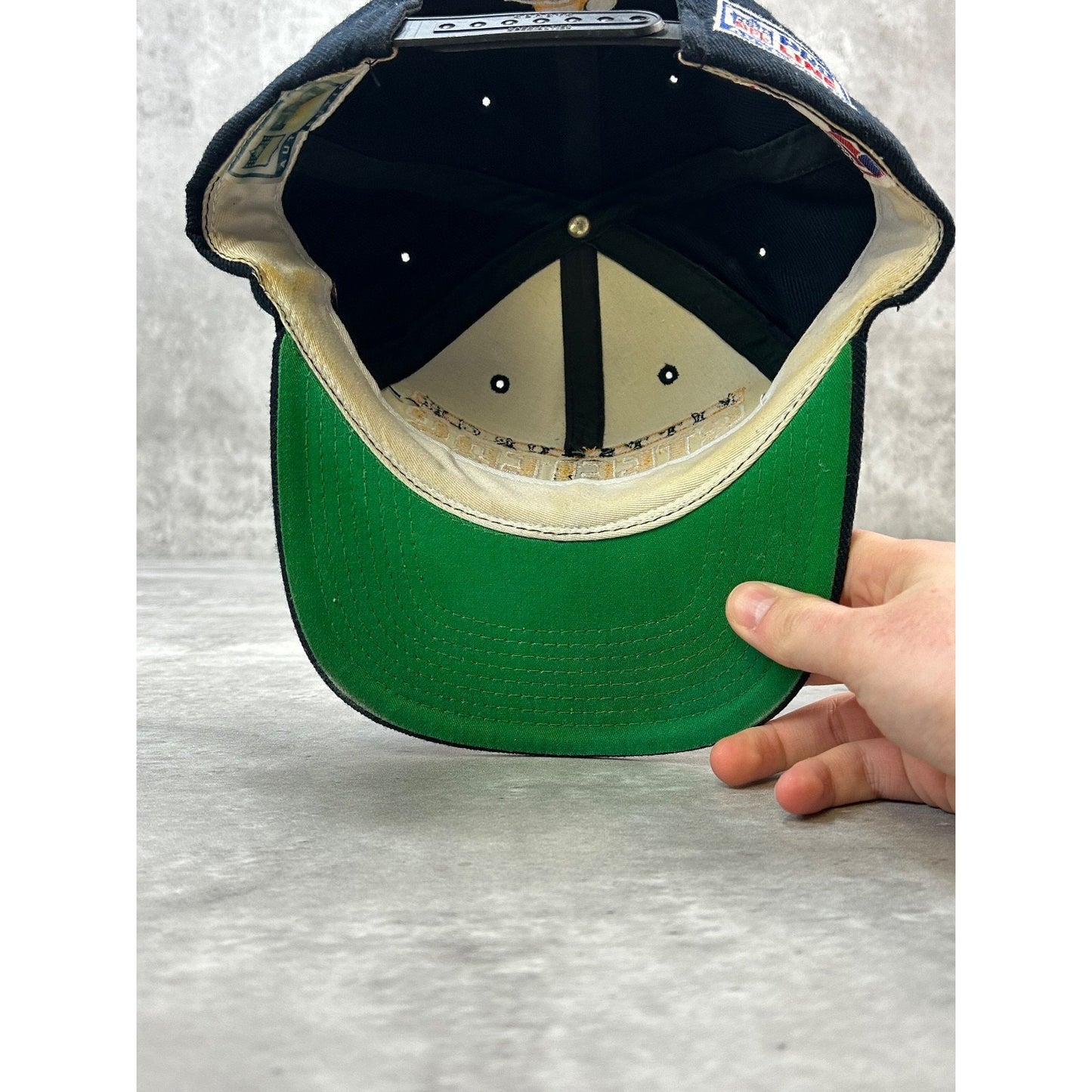 Vintage 90s Pittsburgh Steelers NFL Sports Specialties Snapback Hat OSFA