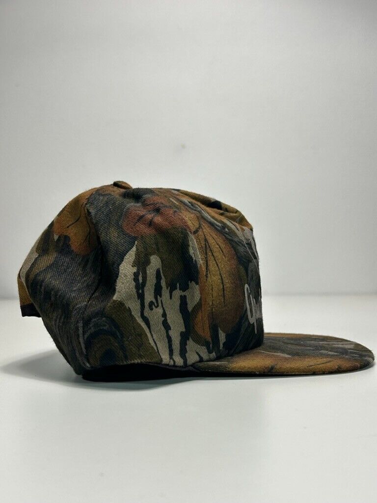 Vintage 80s/90s Gander Mountain Mossy Oak Fall Foliage Hunting Snapback Hat OSFA