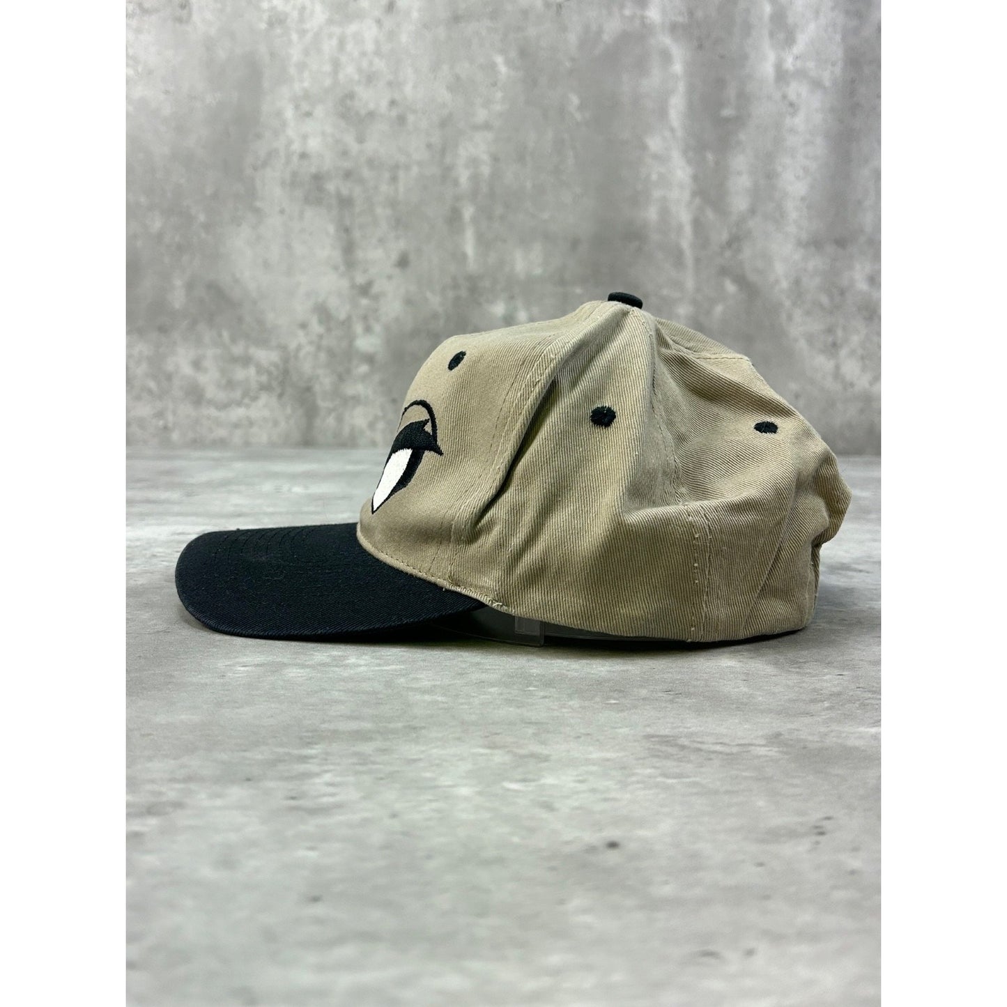 Vintage 90s Looney Tunes Taz Embroidered Character Snapback Hat OSFA