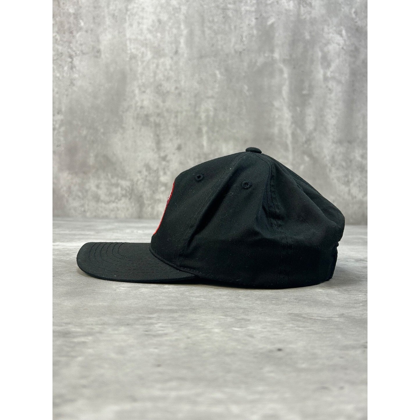 Vintage 90s Toronto Raptors NBA Spellout Reflective Logo Snapback Hat OSFA