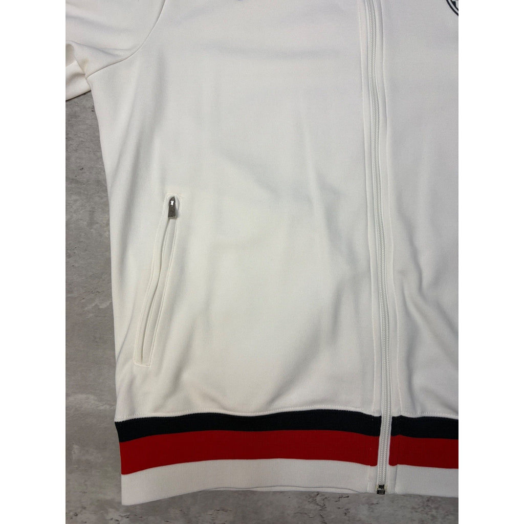 Nike Team USA Olympics Soccer White Full Zip Track Jacket Size XL