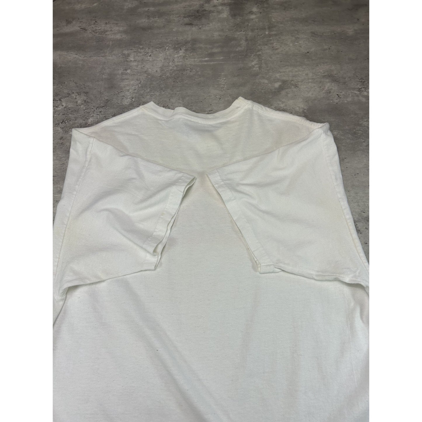 Vintage 2000 Budweiser Graphic Spellout Beer Promo T-Shirt Size XL White