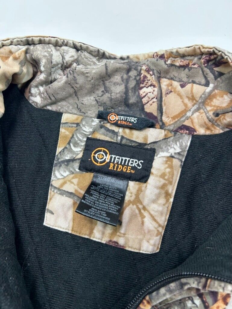 Outfitters Ridge Fusion 3D Fall Tree Camo Insulated Full Zip Jacket Size XL