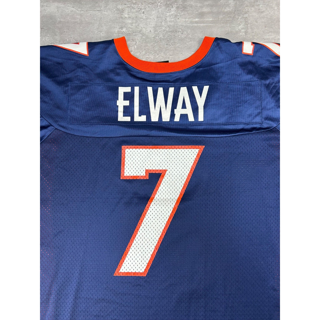 Vintage John Elway #7 Denver Broncos NFL Nike Football Jersey Size Medium