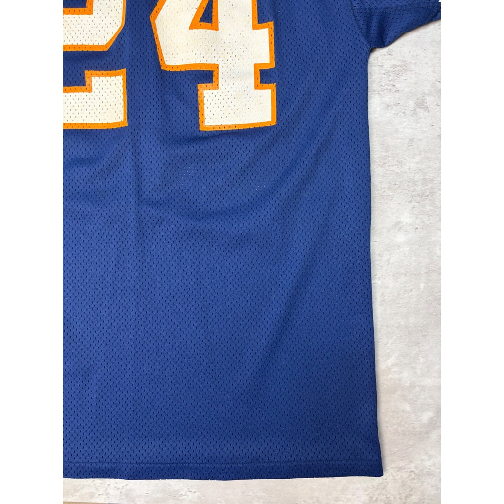 Vintage 1980s Chicago Bears NFL #24 Sand Knit Football Jersey Size Large