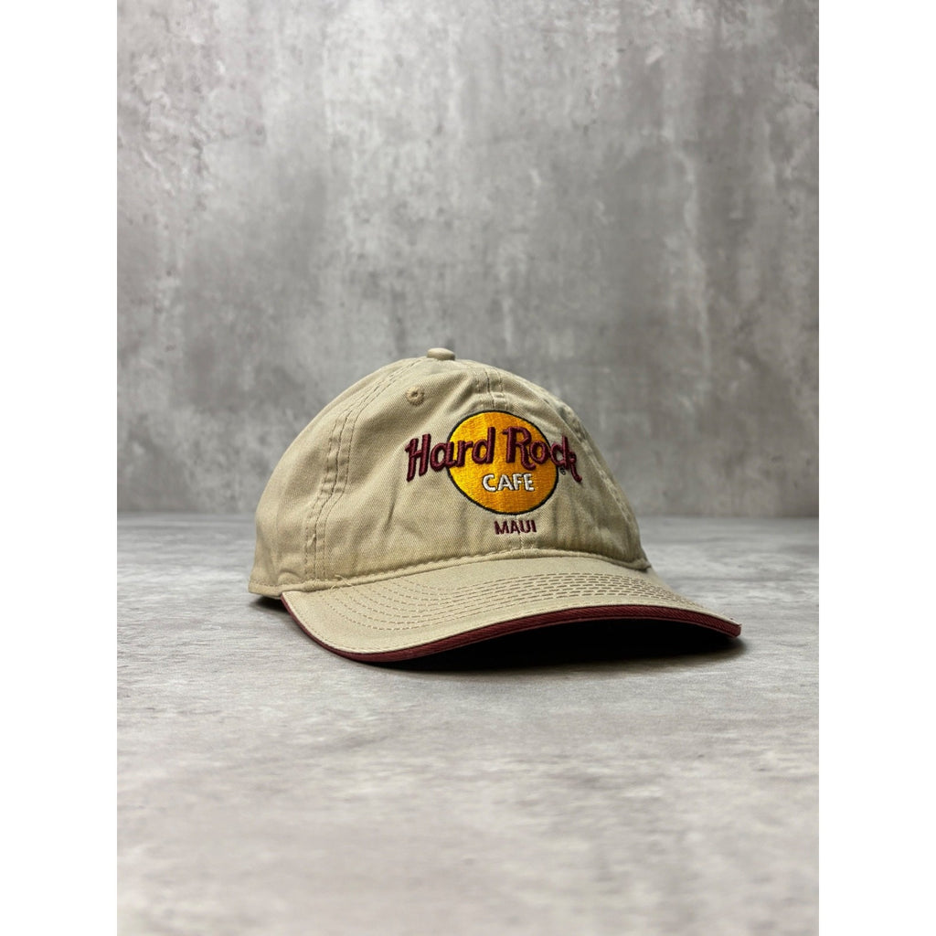 Vintage Hard Rock Cafe Maui Destination Strapback Hat OSFA