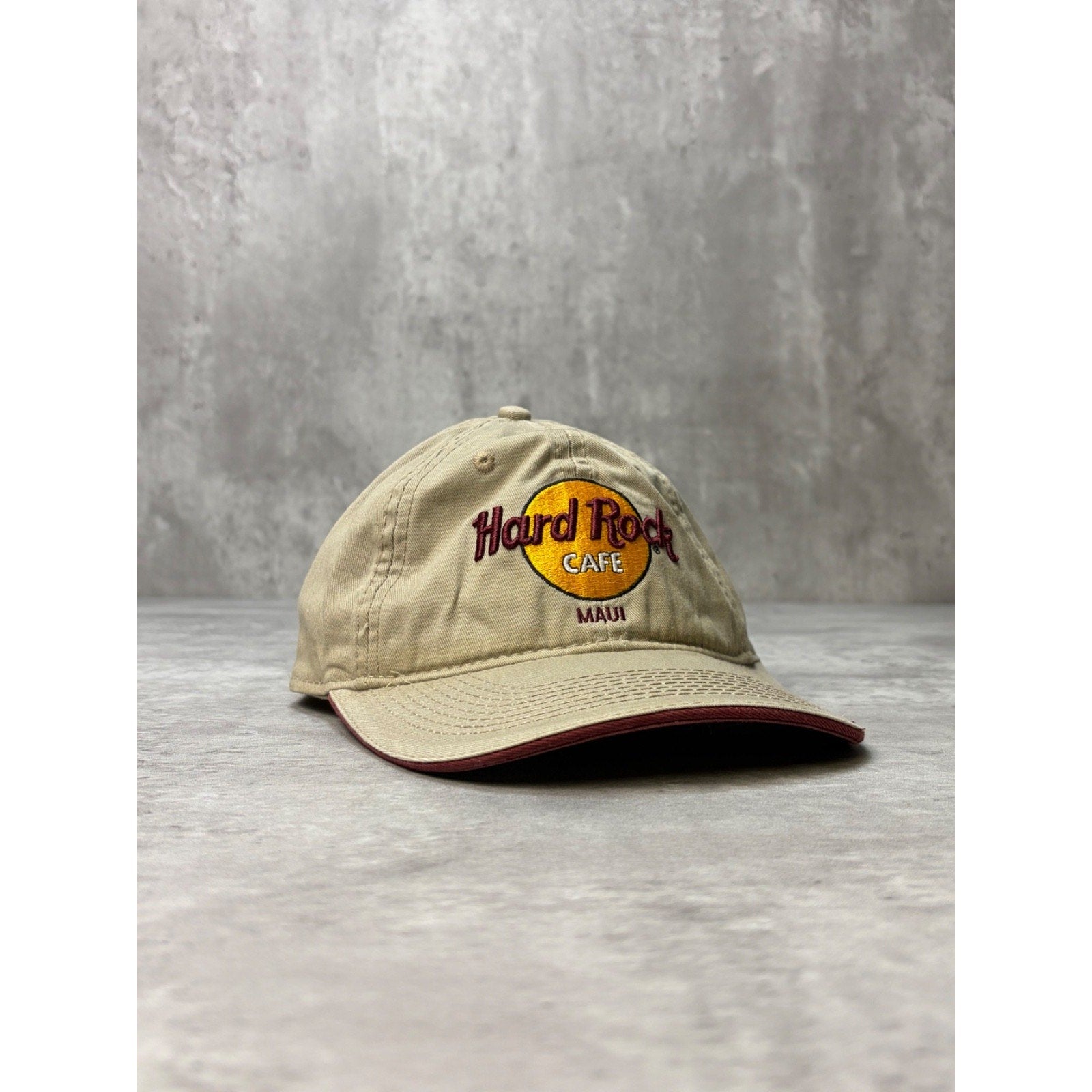 Vintage Hard Rock Cafe Maui Destination Strapback Hat OSFA