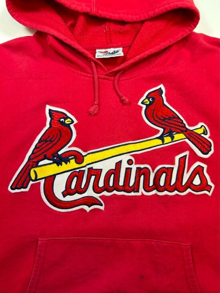 Vintage St. Louis Cardinals MLB Embroidered Logo Graphic Sweatshirt Size Medium
