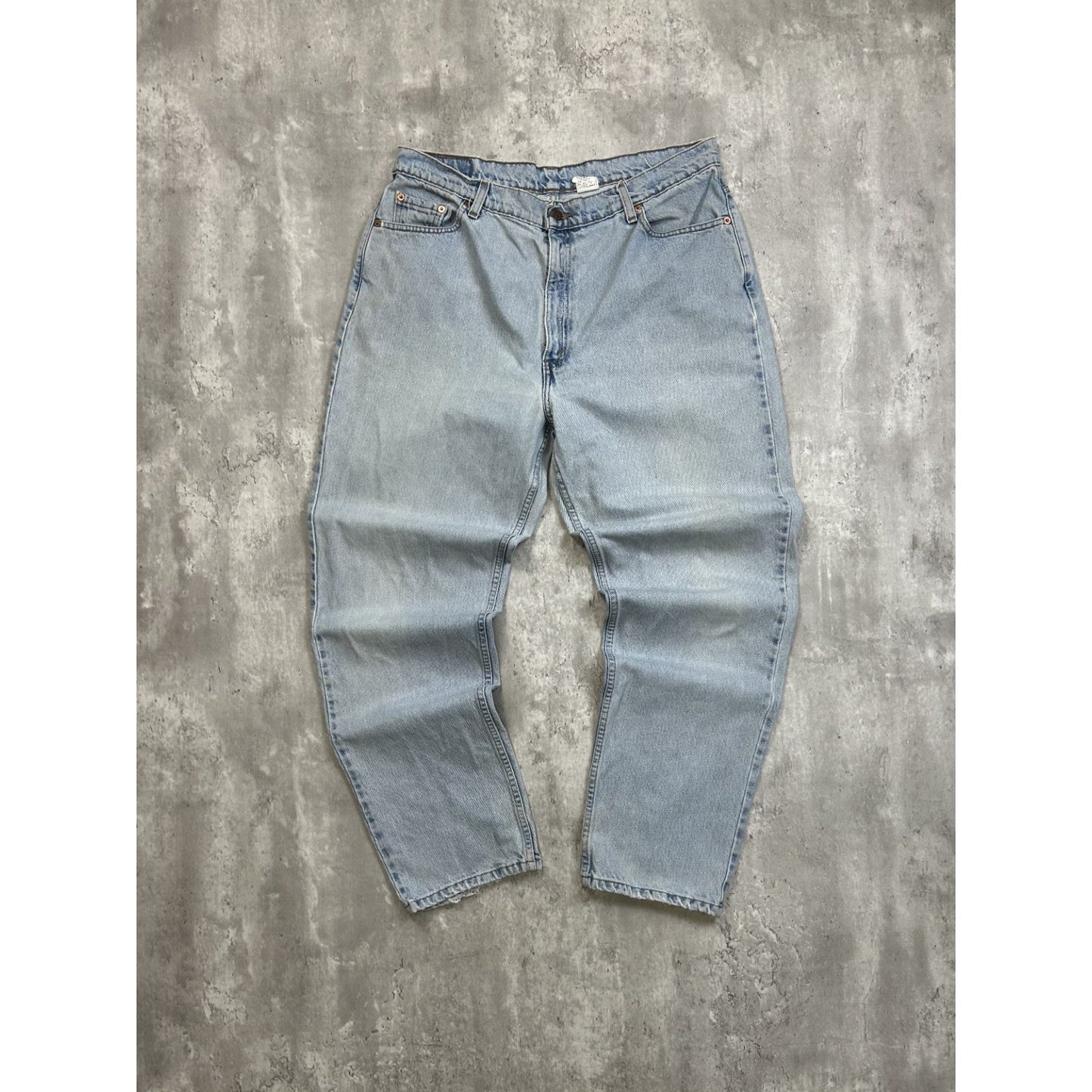 Vintage 90s Women's Levis 512 Slim Fit Red Tab Light Wash Denim Pants Size 36