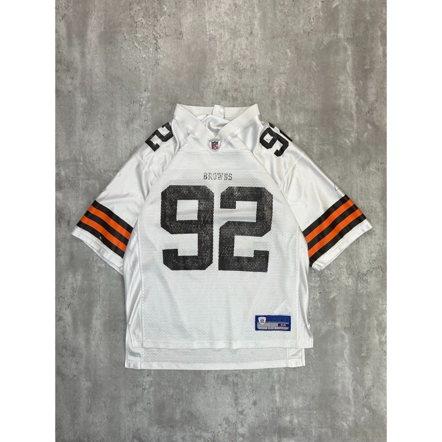 Vintage Courtney Brown #92 Cleveland Browns NFL Football Jersey Size Medium