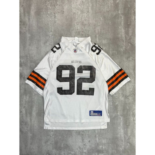 Vintage Courtney Brown #92 Cleveland Browns NFL Football Jersey Size Medium