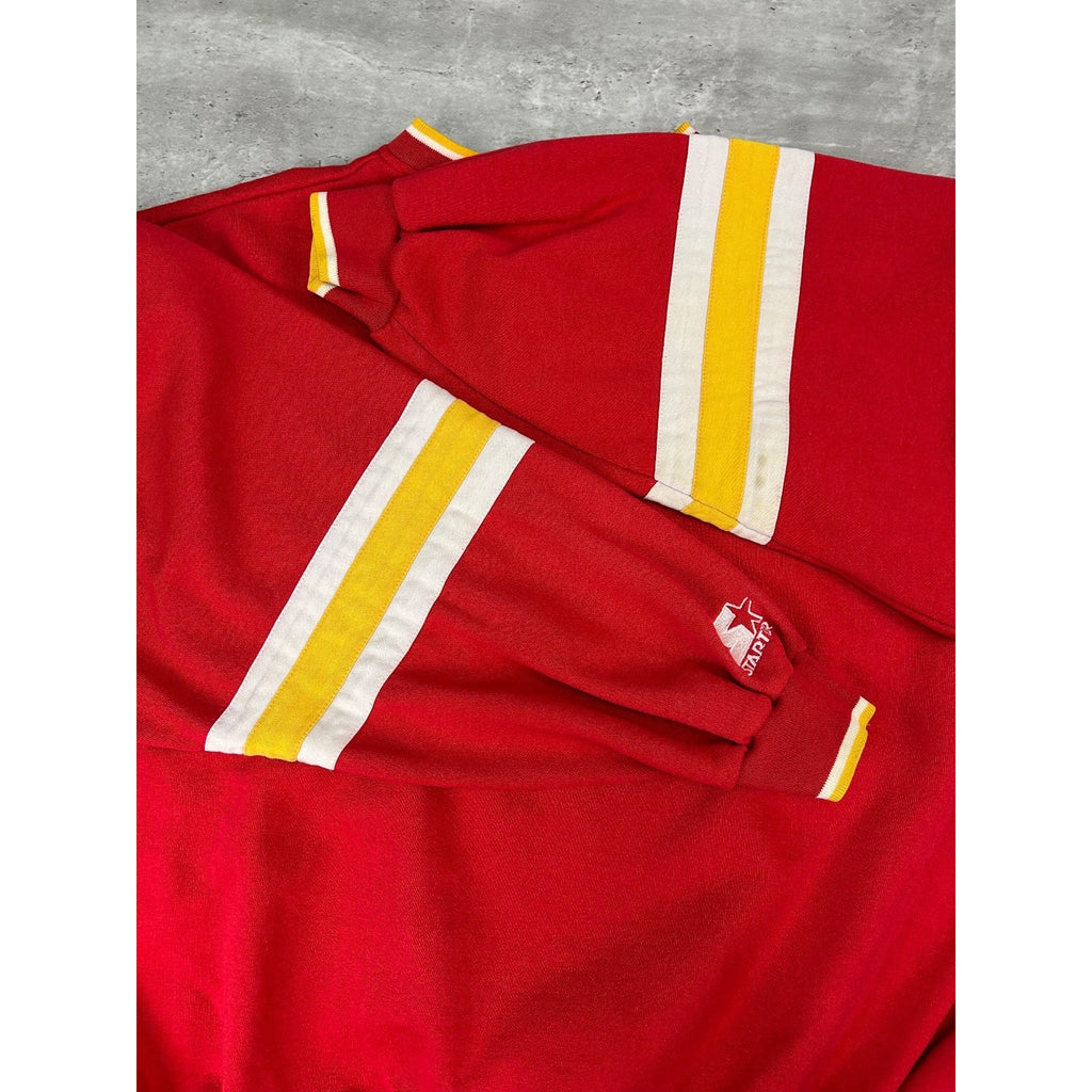 Vintage 90s Kansas City Chiefs NFL Embroidered Logo Starter Sweatshirt Size XL