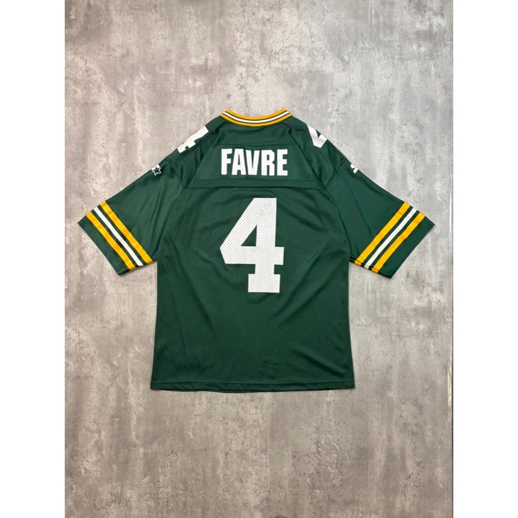 Vintage 1995 Brett Favre #4 Green Bay Packers NFL Starter Jersey Size Large