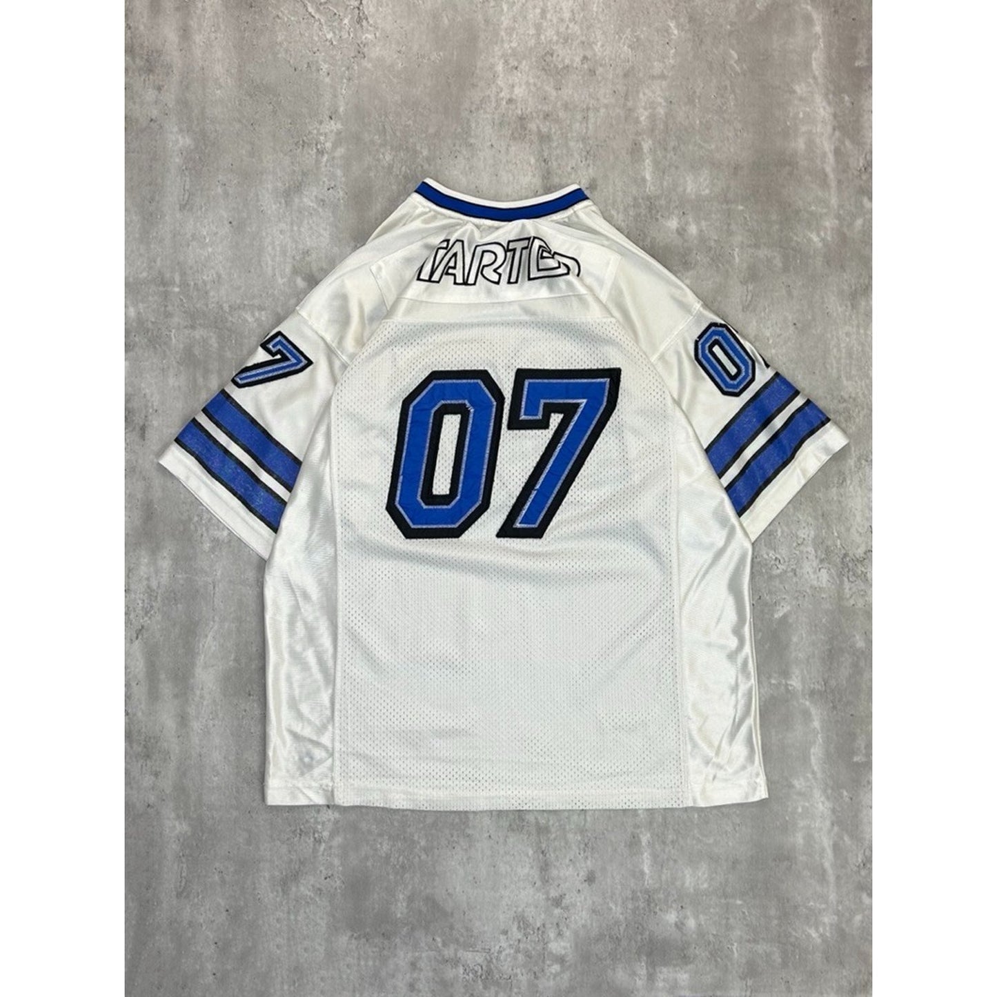 Vintage 90s Starter #07 Stitched Two Tone Football Jersey Size Medium
