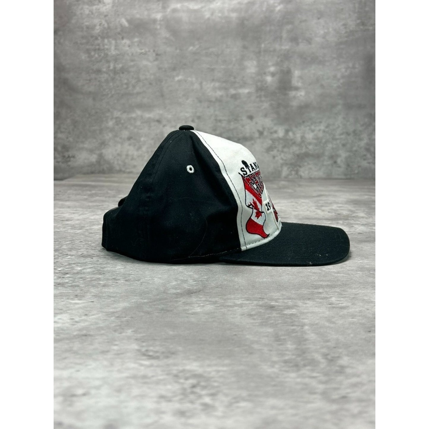 Vintage 1995 New Jersey Devils NHL Stanley Cup Champs Starter Snapback Hat OSFA