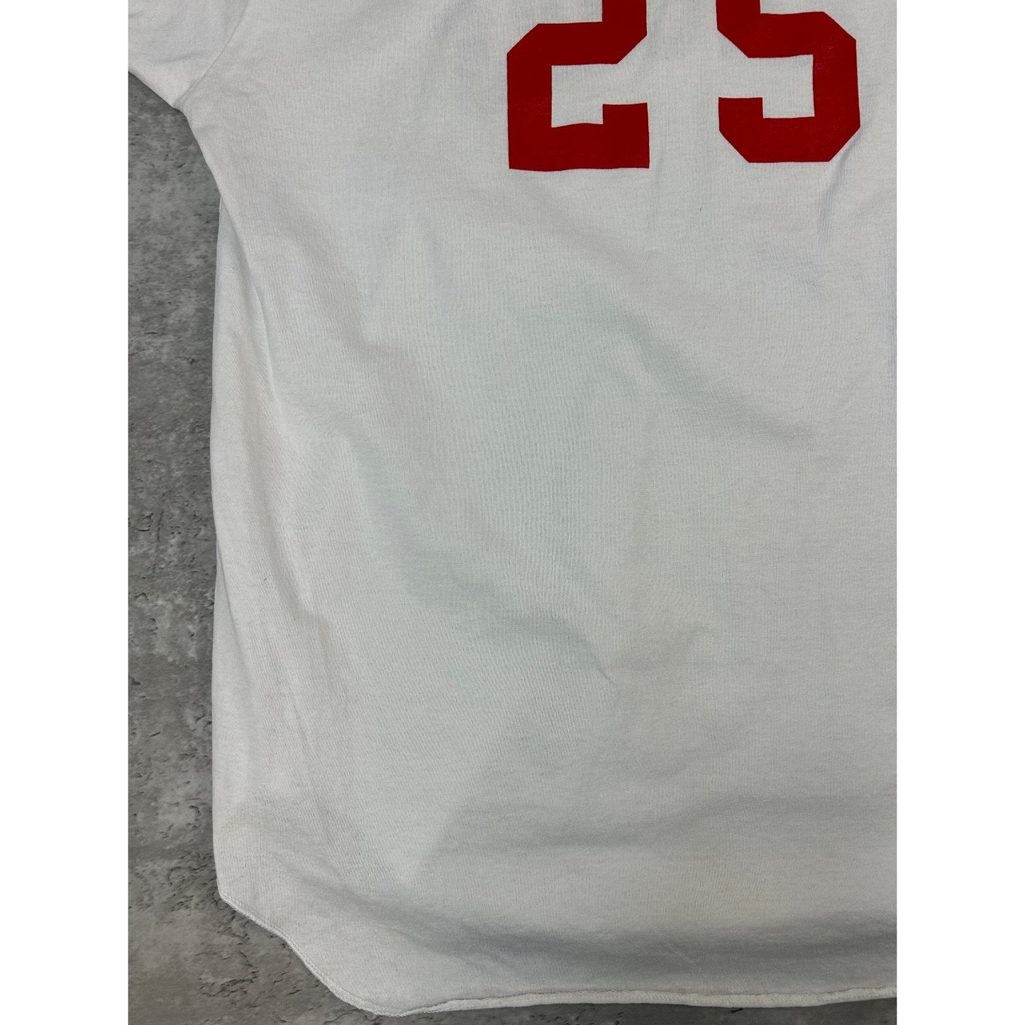 Vintage 80s Buddy Bell #25 Texas Rangers MLB Rawlings Jersey Size XL