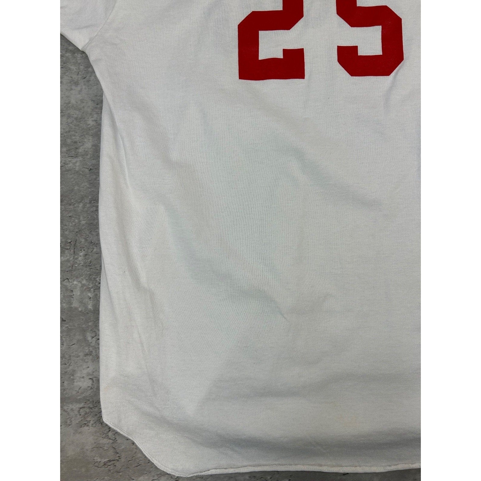 Vintage 80s Buddy Bell #25 Texas Rangers MLB Rawlings Jersey Size XL