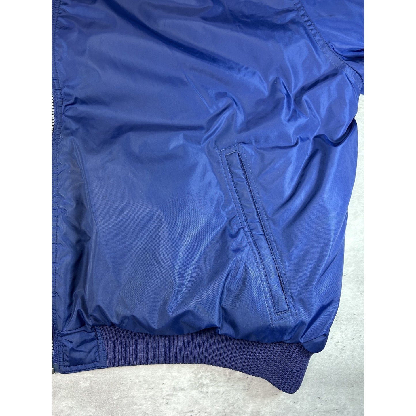 Vintage 2000s Adidas Embroidered Logo Full Zip Insulated Hooded Jacket Size 2XL