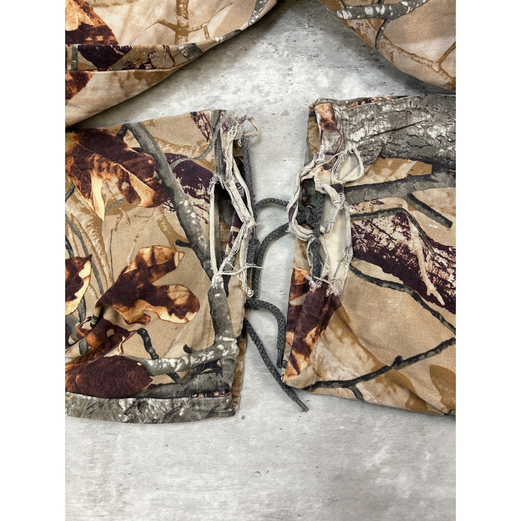 Vintage Fusion 3-D Tree Camo Utility Cargo Hunting Pants Size 38