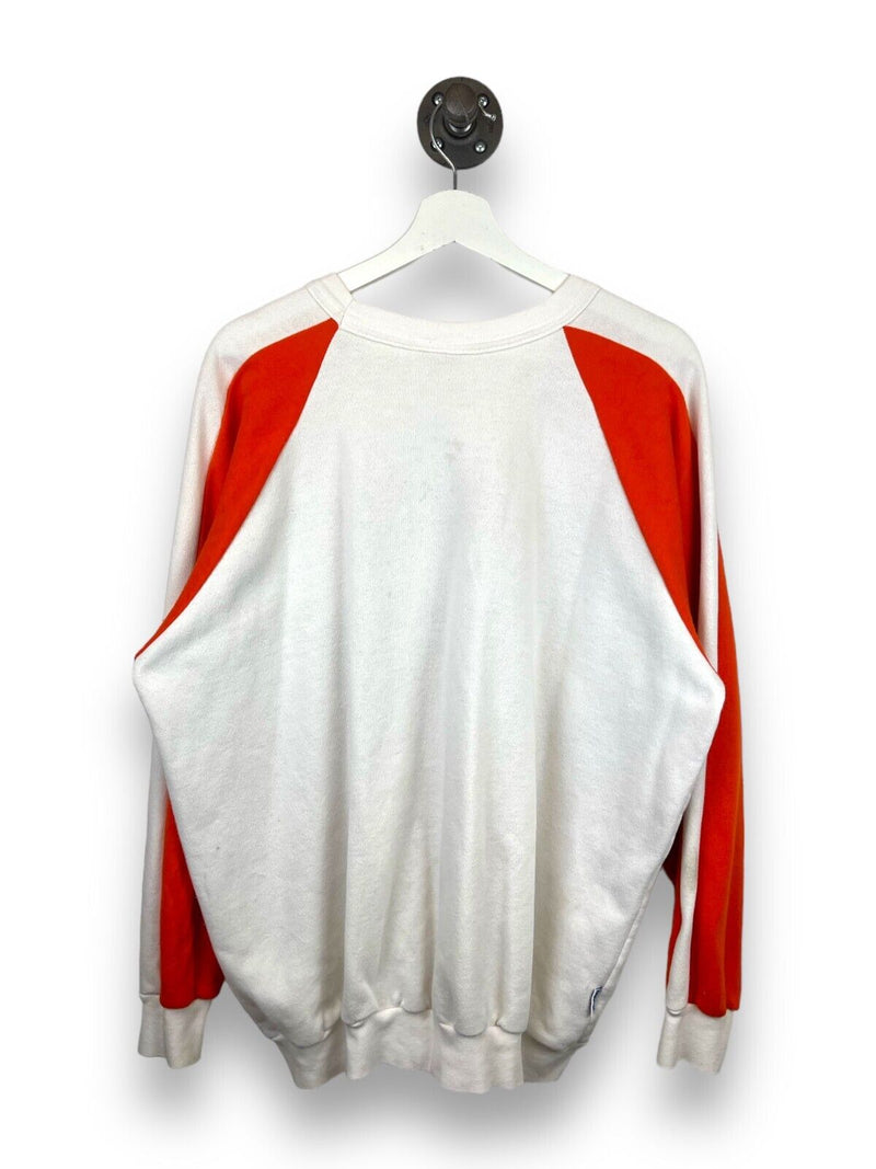 Vintage 80s Mulberry Grove Aves Graphic Spellout Crewneck Sweatshirt Size 2XL