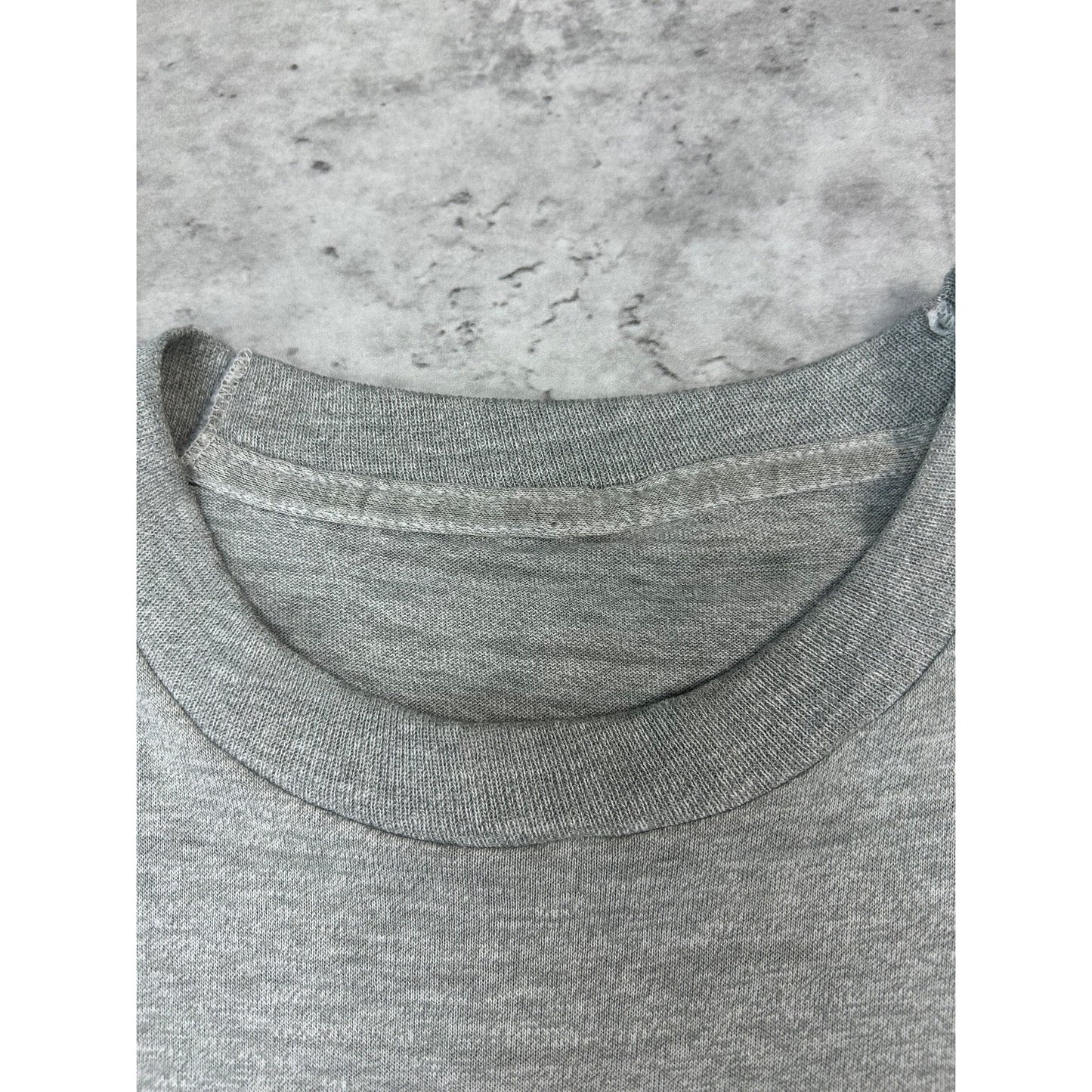 Vintage 80s Oklahoma Sooners NCAA Collegiate Spellout Graphic T-Shirt Size Large