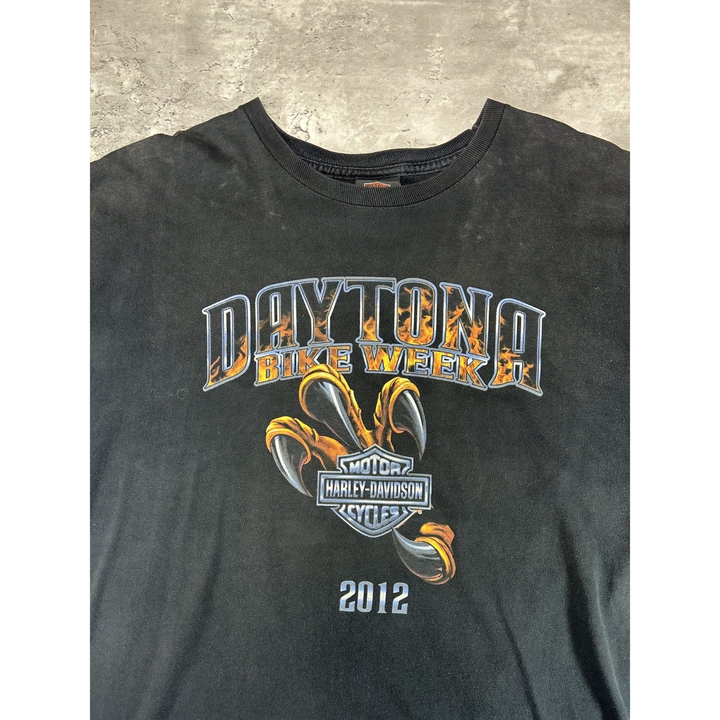 Harley Davidson Motorcycles Daytona BIke Week Graphic T-Shirt Size XL Black