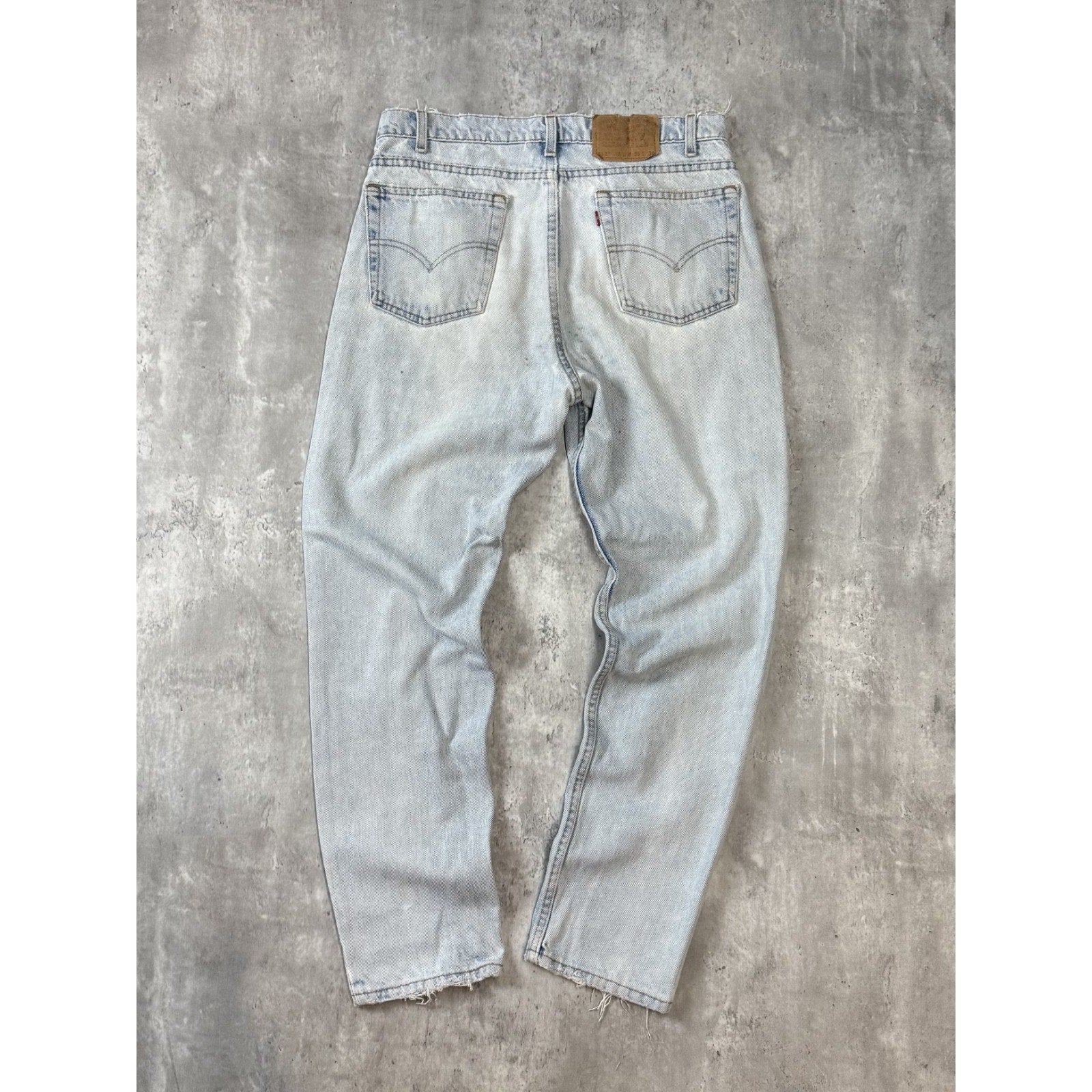 Vintage 90s Levis 512 Red Tab Light Wash Denim Pants Size 34 Blue
