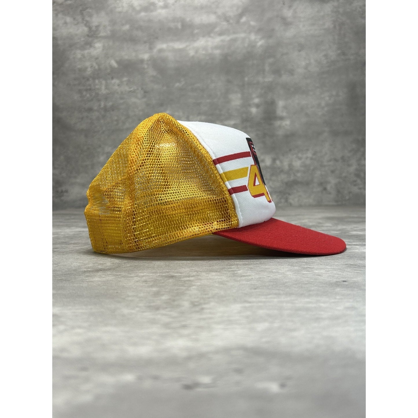 Vintage 80s/90s 4x4 Pickup Truck Graphic Trucker Snapback Hat Small