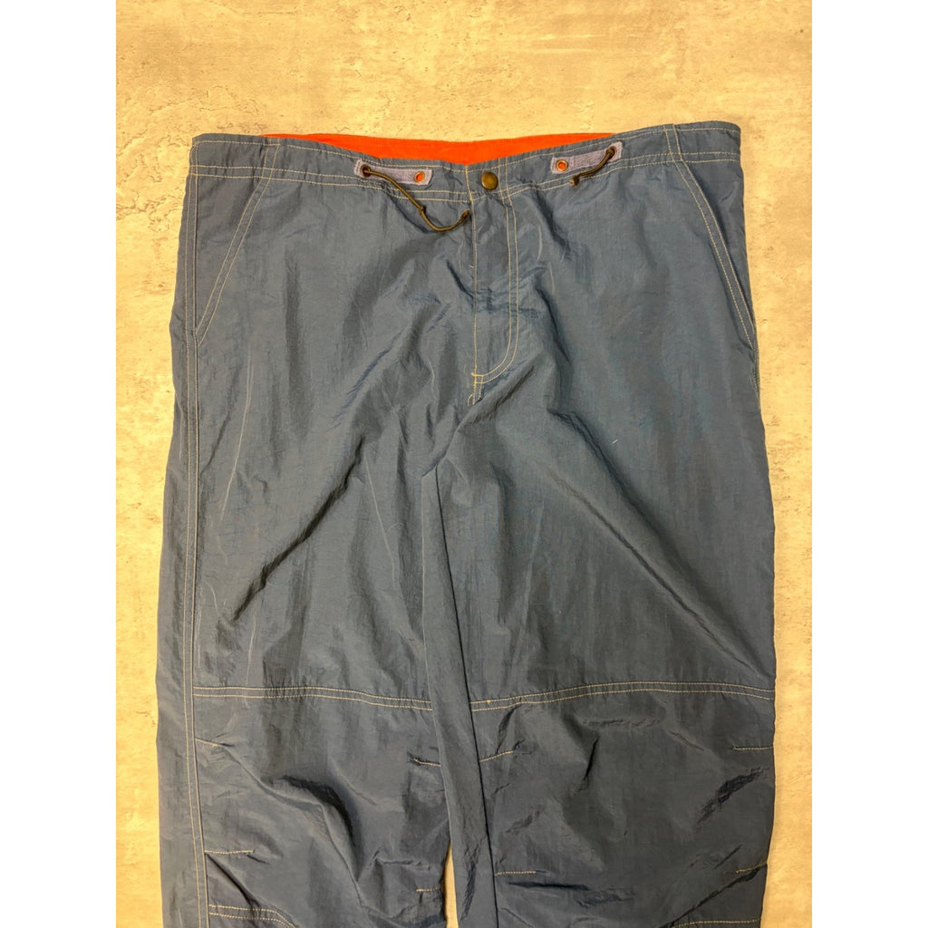 Vintage B.U.M Equipment Multi Pocket Nylon Cargo Track Pants Size Small