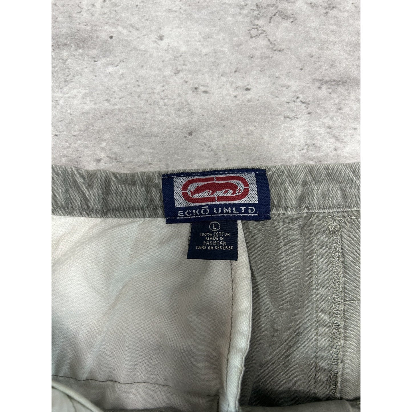Vintage Y2K Ecko Unltd Baggy Fit Utility Cargo Pants Size Large
