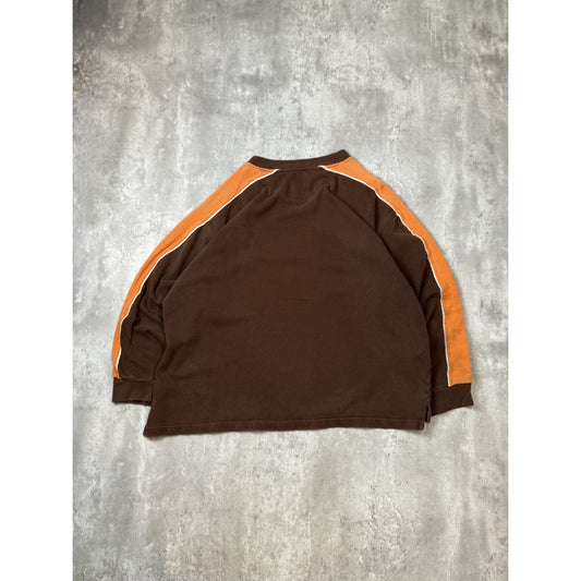 Vintage 90s Cleveland Browns NFL Embroidered Logo Football Sweatshirt Size XL