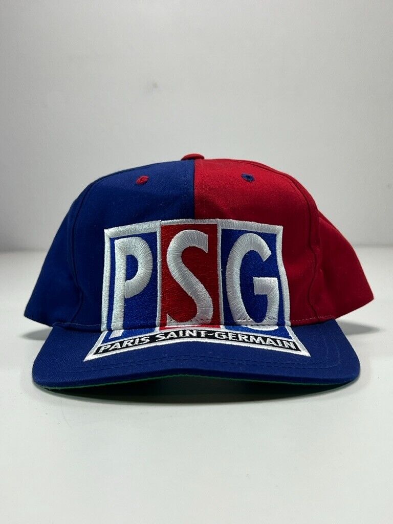 Vintage 90s Paris Saint Germain Embroidered Nutmeg Snapback Hat OSFA