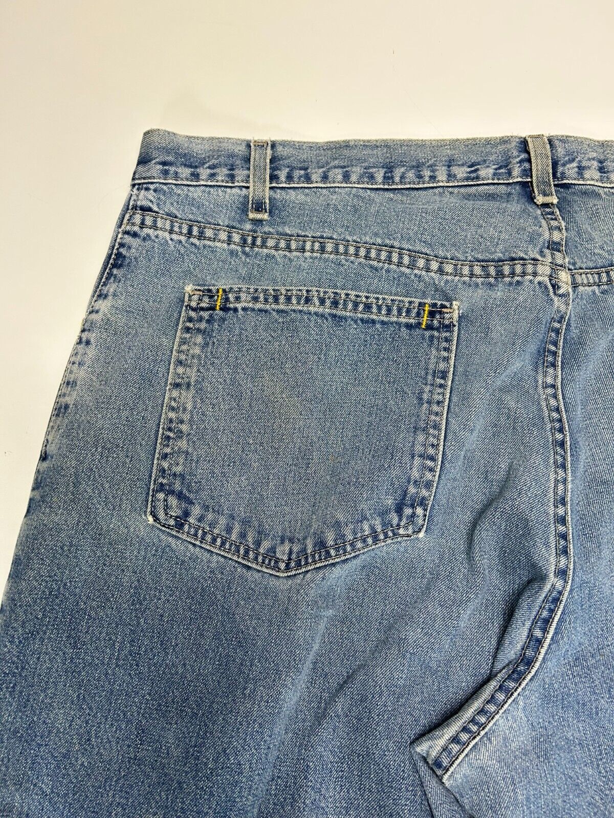 Vintage Levis Silver Tab Baggy Fit Light Wash Denim Pants Size 43W Blue