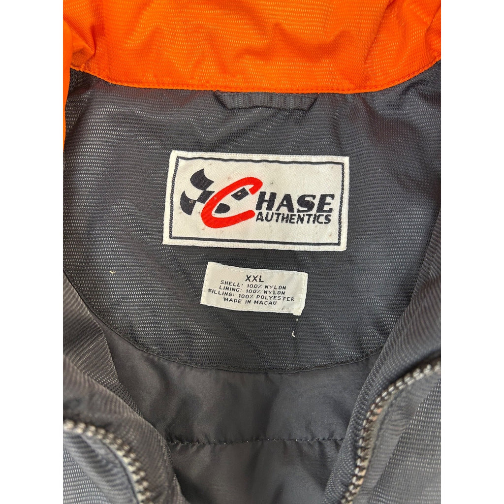 Vintage 90s Tony Stewart #20 Home Depot Racing Nascar Insulated Jacket Size 2XL
