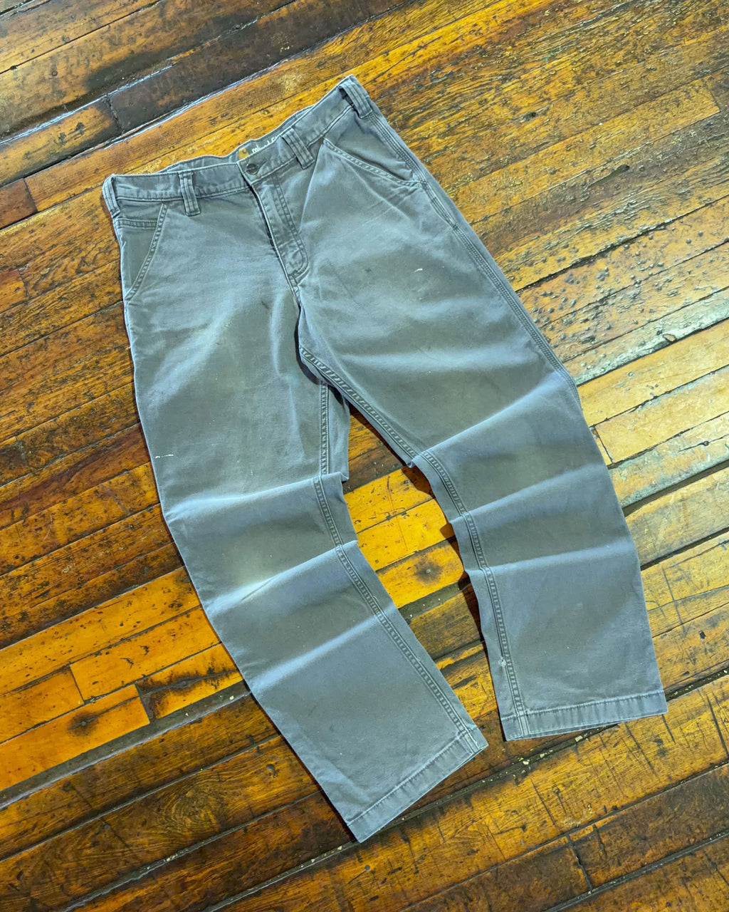 Carhartt Relaxed Fit Canvas Workwear Five Pocket Pants Size 33