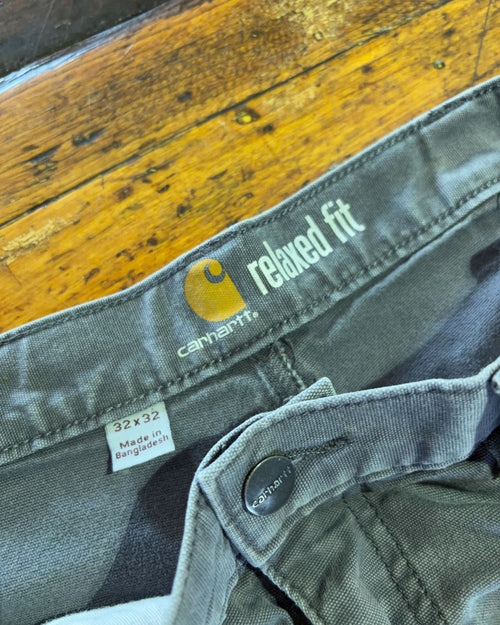 Carhartt Relaxed Fit Canvas Workwear Five Pocket Pants Size 33