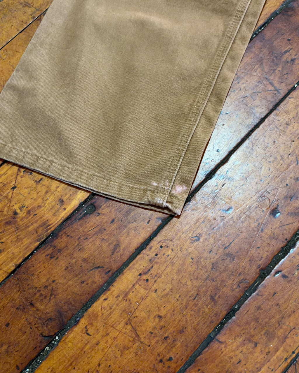 Vintage Dickies Canvas Workwear Tan Carpenter Pants Size 36
